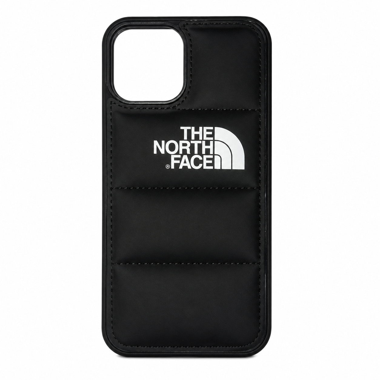 Insulated Winter Puffer Phone Case – Matte Black