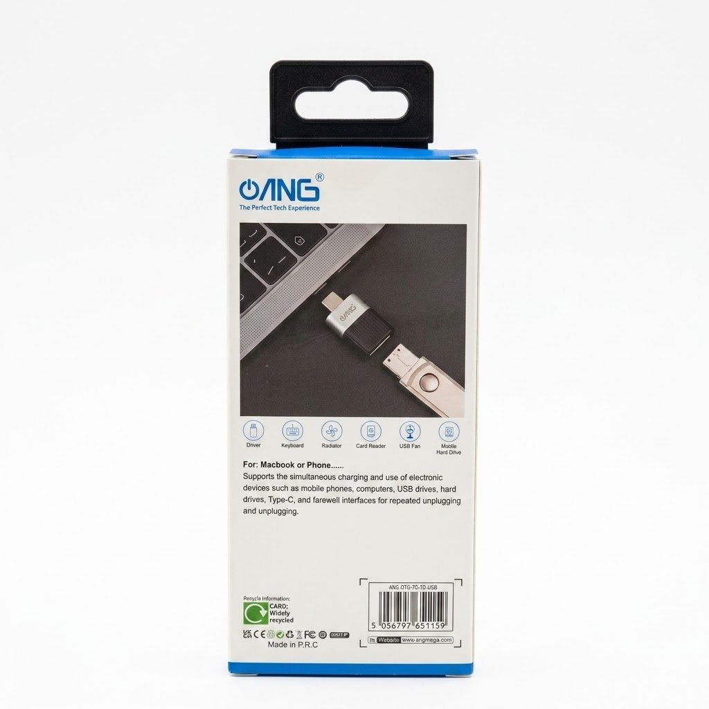 ANG Type-C to USB OTG Adapter Converter